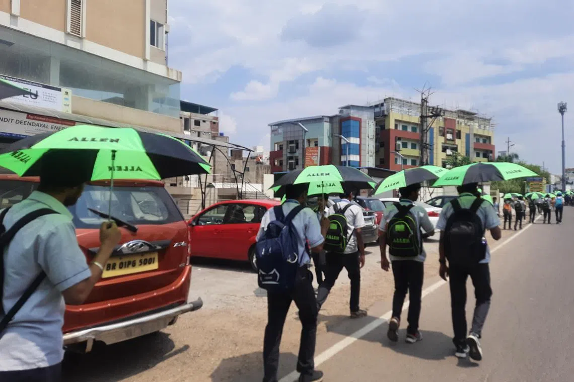 ddkota - With more than 125,000 classroom students in Kota, Allen Career Institute is the city's biggest coaching enterprise. Credit: Debarshi Dasgupta