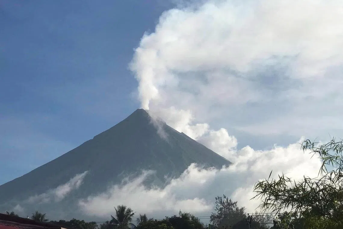 Mayon is among the most active of 24 volcanoes in the Philippines.