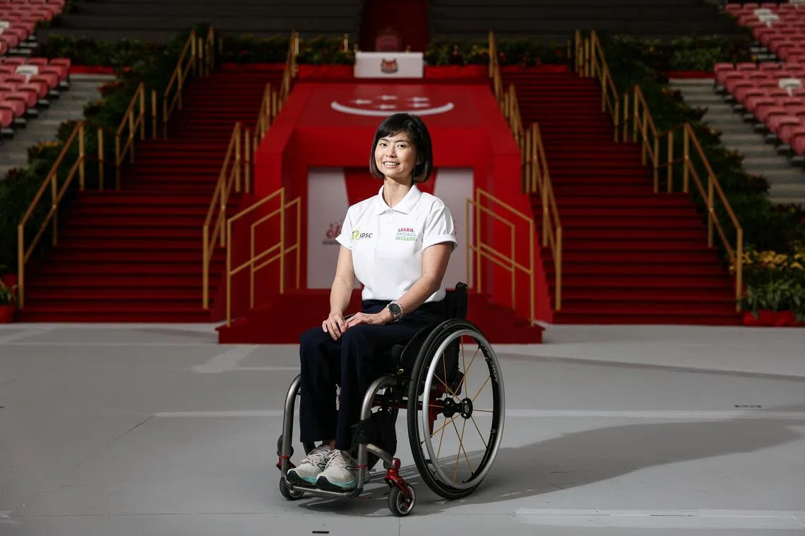 Yap Qian Yin, who won gold for Singapore in parasailing at the 2014 Asian Para Games and 2015 ASEAN Para Games, will lead the the Singapore Disability Sports Council contingent.