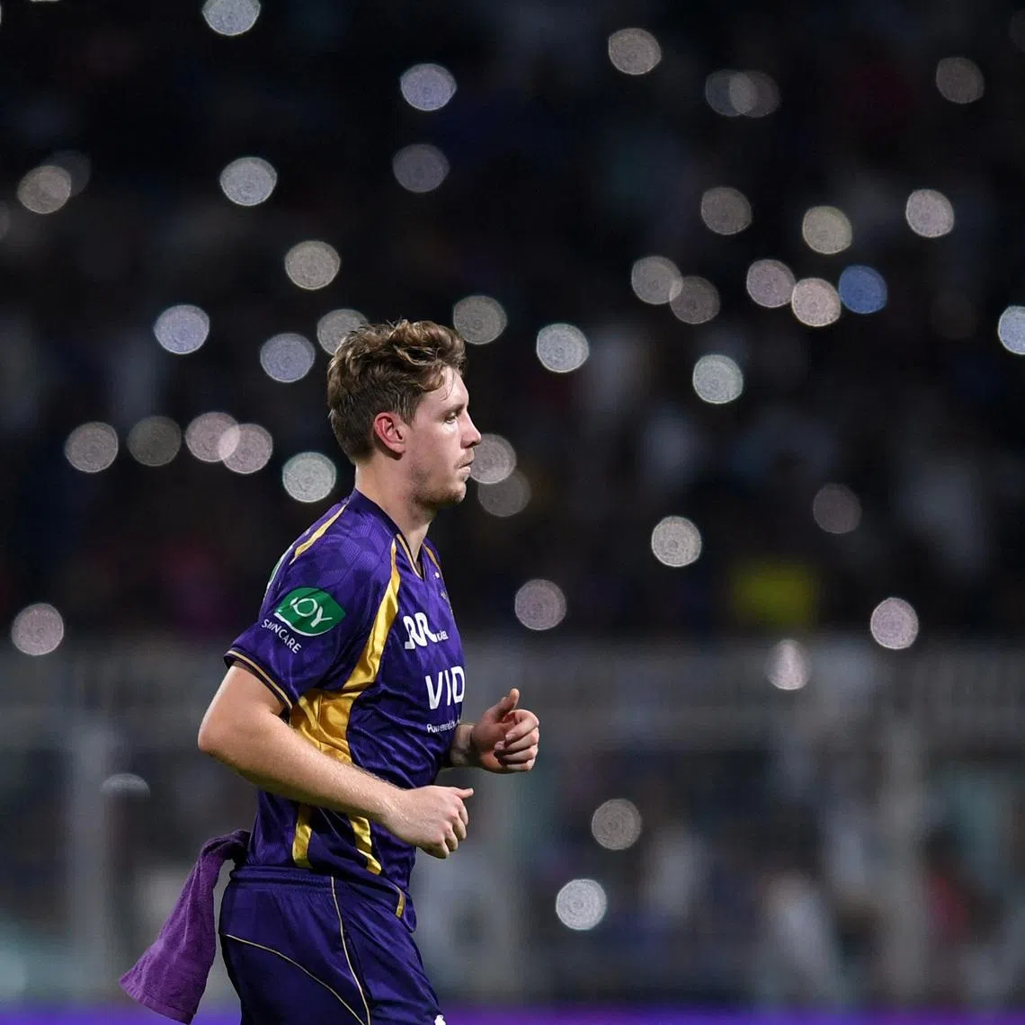 Cricket - Indian Premier League - IPL - Kolkata Knight Riders v Lucknow Super Giants - Eden Gardens, Kolkata, India - April 9, 2026  Kolkata Knight Riders' Cameron Green REUTERS/Abhijit Addya