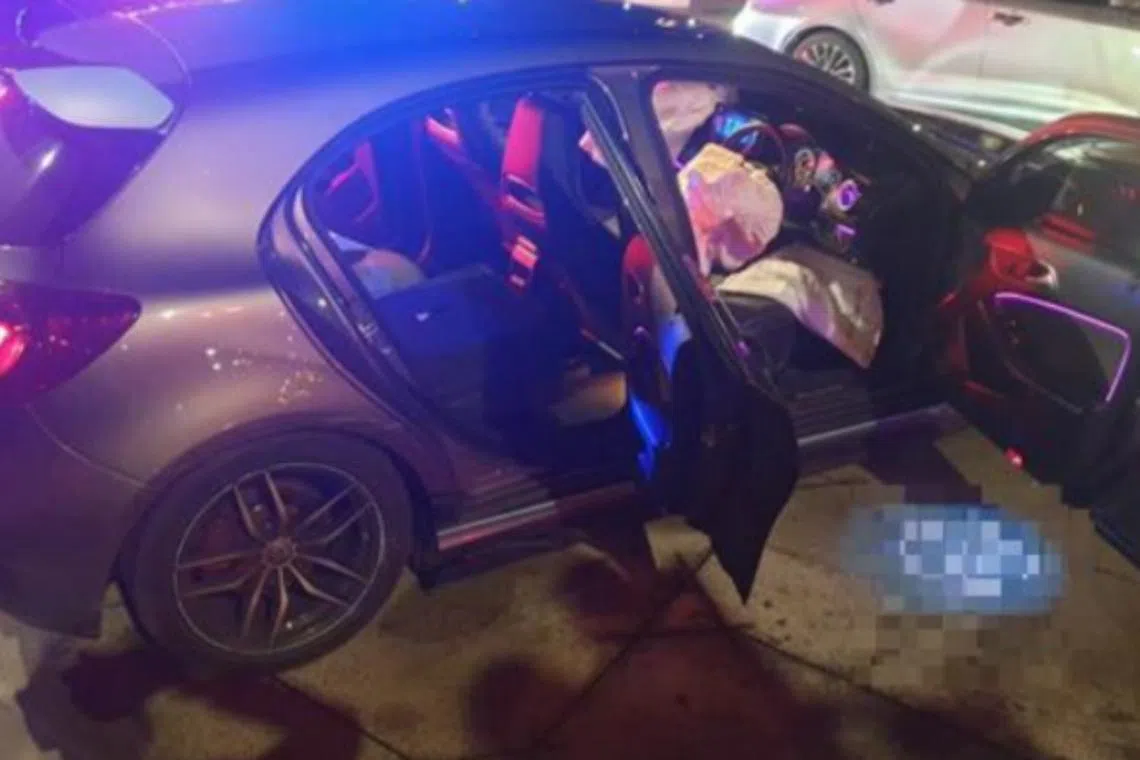 The car the teen was driving was later found to have been deregistered, and had a fake number plate.