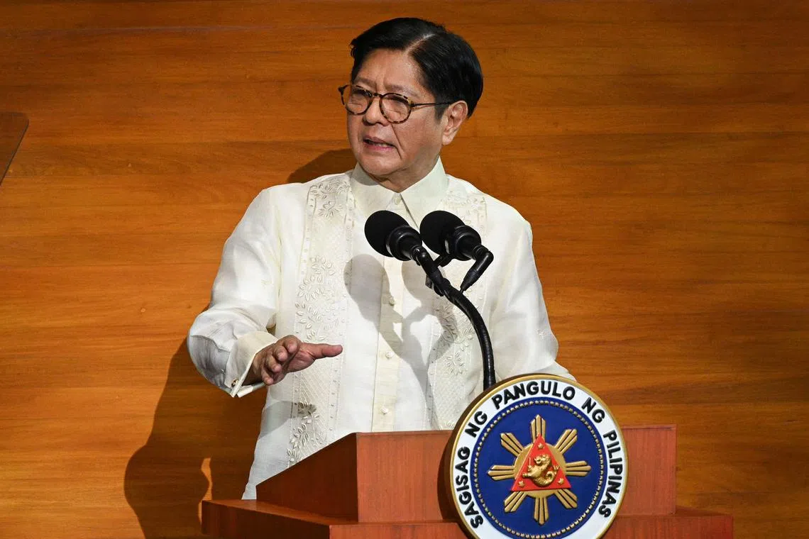 Philippine President Ferdinand Marcos Jr is shoring up alliances amid territorial challenges from China.