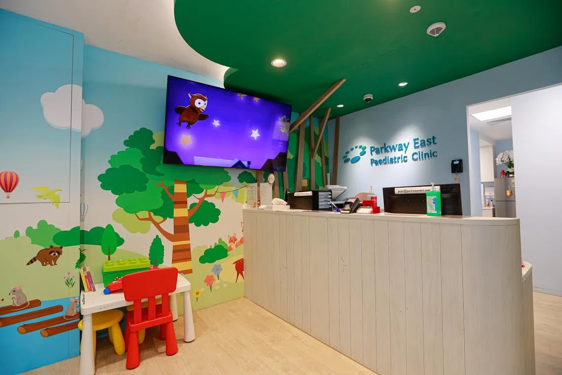 parkway east paediatric walk in clinic in singapore
