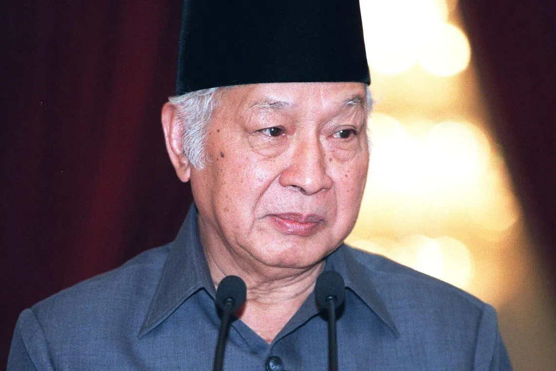 Mr Suharto was forced to step down during the Asian financial crisis in 1998 amid mass protests and deadly riots against his 32-year reign.