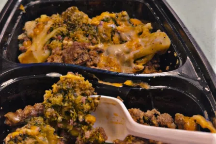 Move over, girl dinner. Boy kibble has arrived