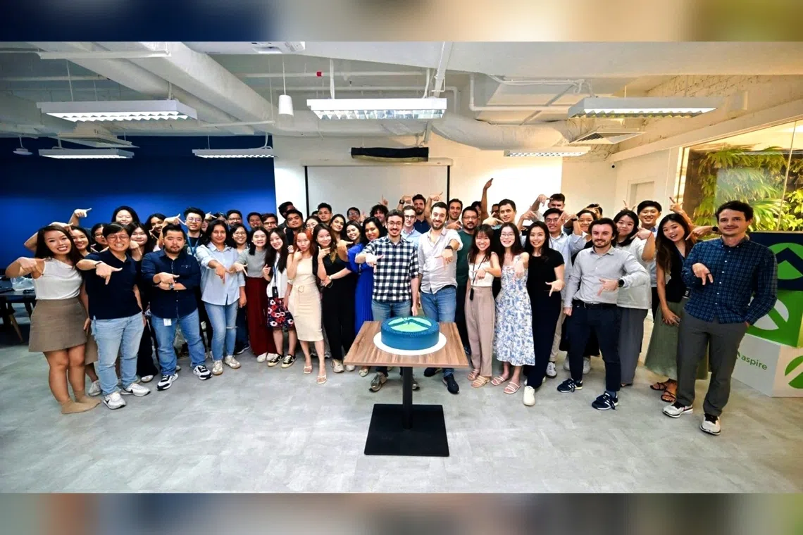 Aspire primarily serves start-ups as well as small and mid-market businesses that are more digitally savvy and international.