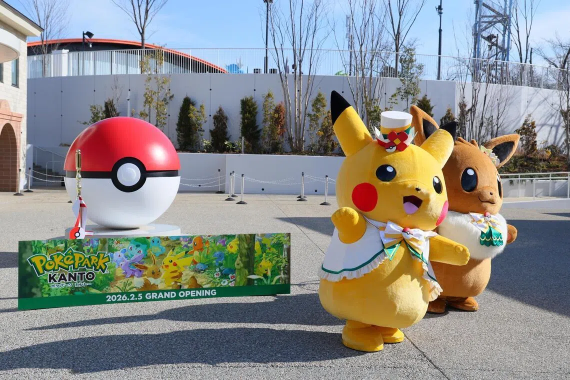 Pokemon outdoor theme park opens in Tokyo