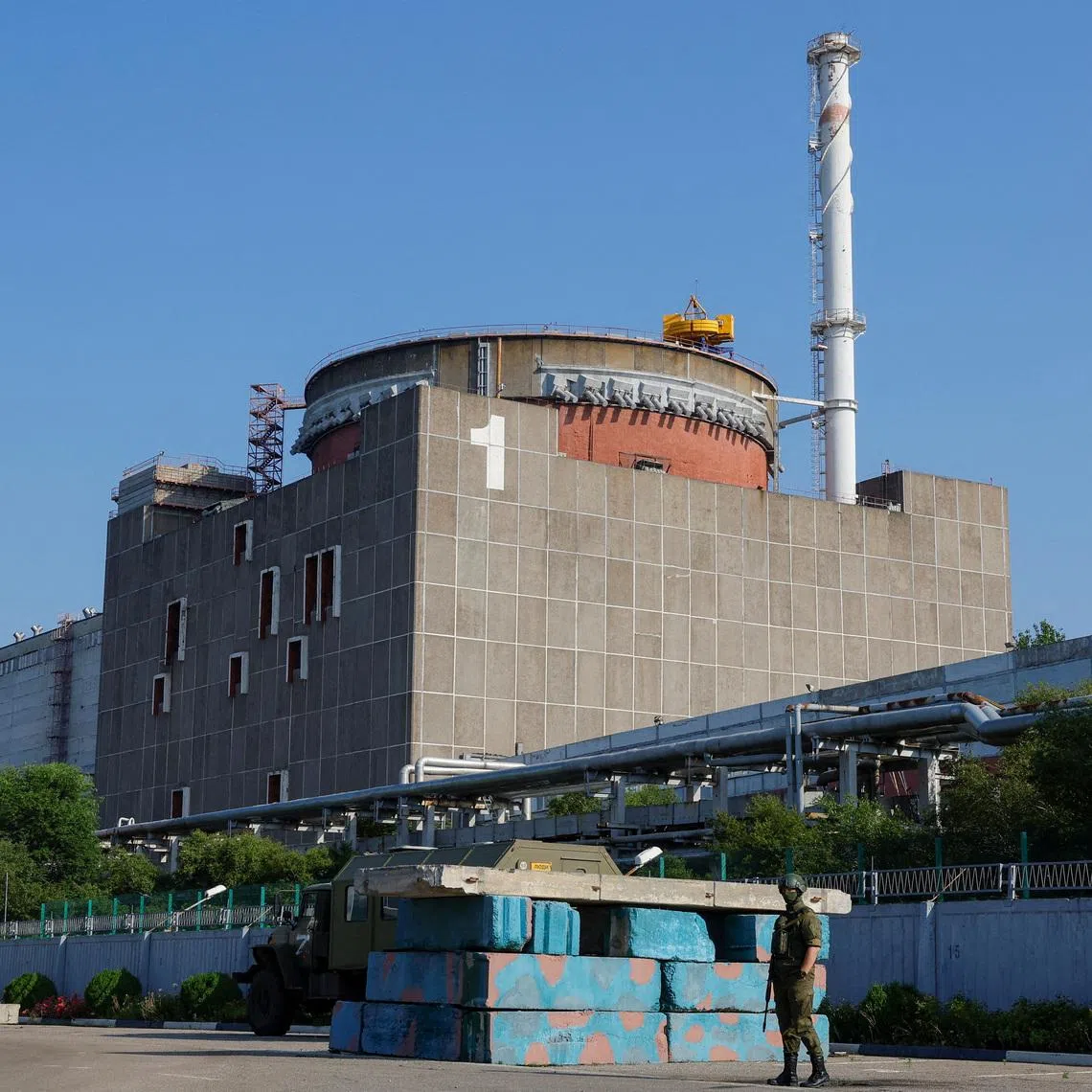 The Zaporizhzhia nuclear power plant has been under Russian control since shortly after the start of the war in 2022.