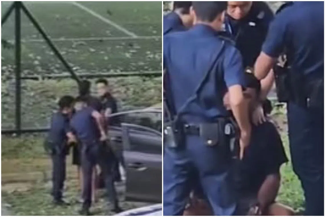 The police were patrolling in Ang Mo Kio Avenue 6 on June 9 when their patrol car’s number plate recognition system detected a car that was reportedly stolen.