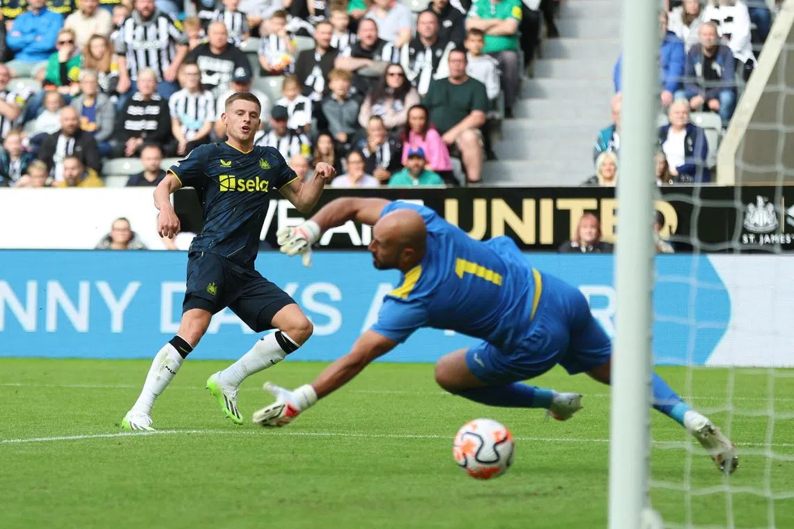 Newcastle United's new signing Harvey Barnes has already found the net, scoring in the 4-0 friendly win over Villarreal on Sunday.