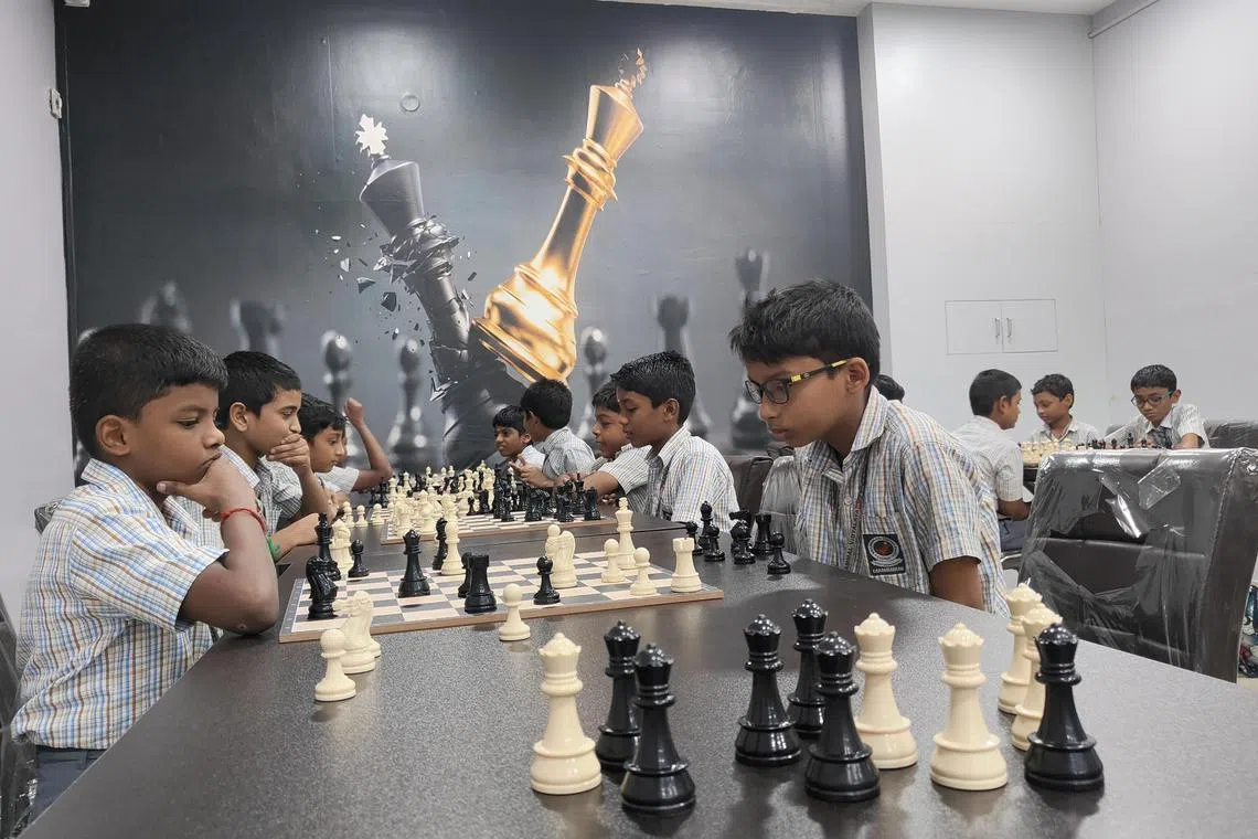 Chess academies such as the Vijay Anand Chess Academy in Chennai have seen a surge in the number of admission queries since Gukesh Dommaraju's victory at the World Chess Championship in Singapore.  