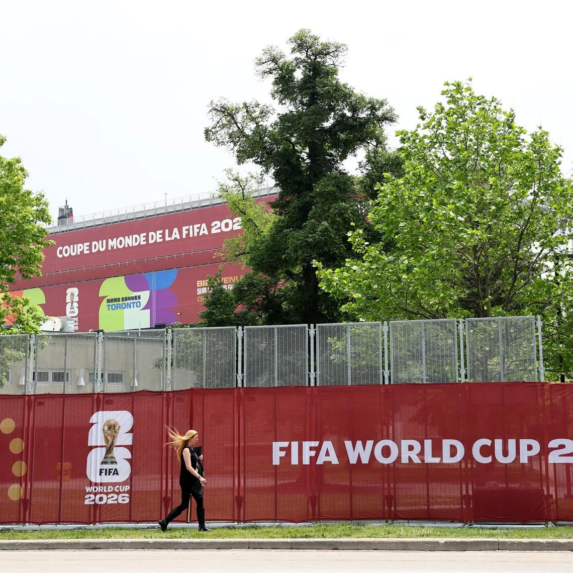 FILE PHOTO: Soccer Football - FIFA World Cup 2026 - Group B - Canada v Bosnia and Herzegovina - Preview - Toronto Stadium, Toronto, Canada - June 10, 2026 General view outside the stadium ahead of the match REUTERS/Bernadett Szabo/ File Photo