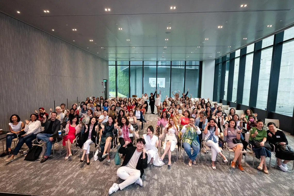 Femtech startup Surety organised Singapore’s inaugural Menopause Festival in November 2024, featuring expert panel discussion on health, wellness and work. Photo: Surety
