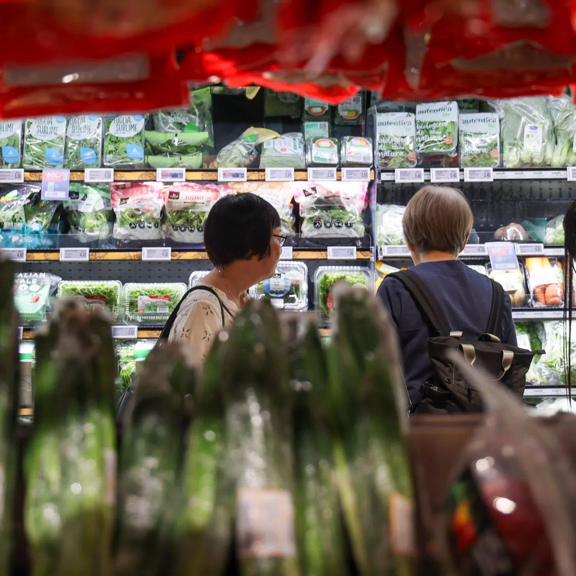 The Monetary Authority of Singapore said that growth momentum over the rest of the year should moderate as front-loading activity dissipates. 