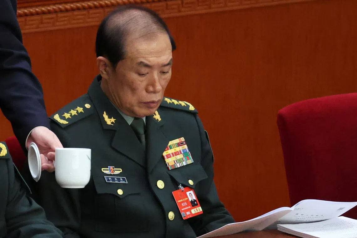 He Weidong is one of the most senior military officials to be purged as part of an anti-corruption campaign.