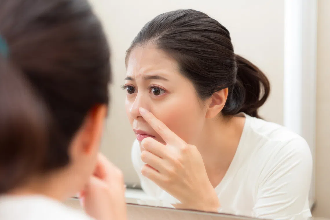 PM2.5 and PM10 particles in the haze are small enough to penetrate the skin’s surface and cause irritation.