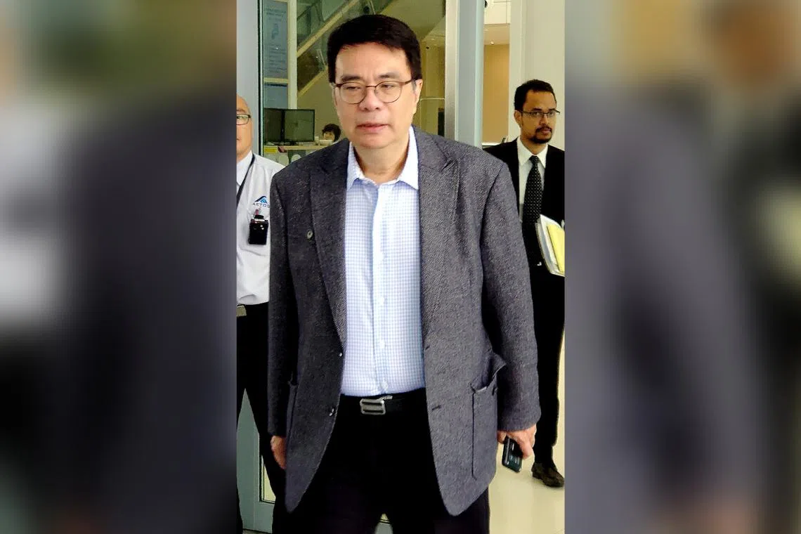 In February, Christopher Chong Meng Tak was convicted of two counts of cheating after a trial. 