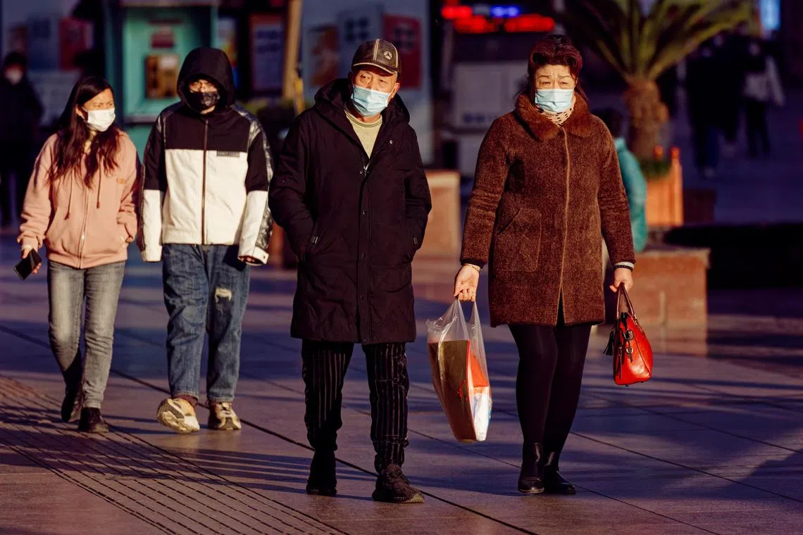 China stopped reporting asymptomatic cases from Wednesday.