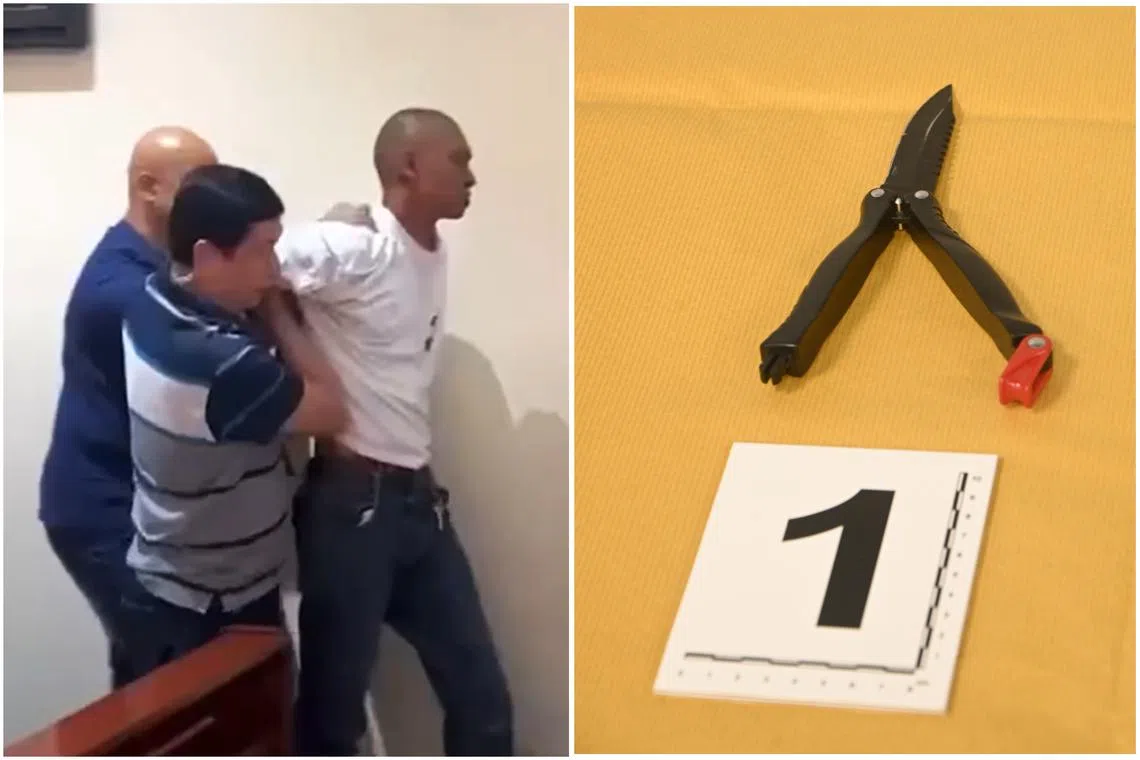 If convicted, Basnayake Keith Spencer may face life imprisonment or be jailed for up to 15 years.