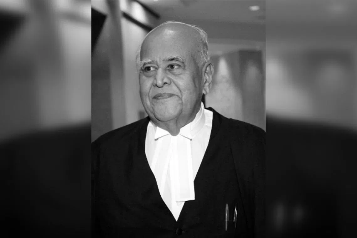 Renowned Malaysian lawyer Gopal Sri Ram was admitted to the intensive care unit of a private hospital in Kuala Lumpur on Jan 18 for a lung infection. 