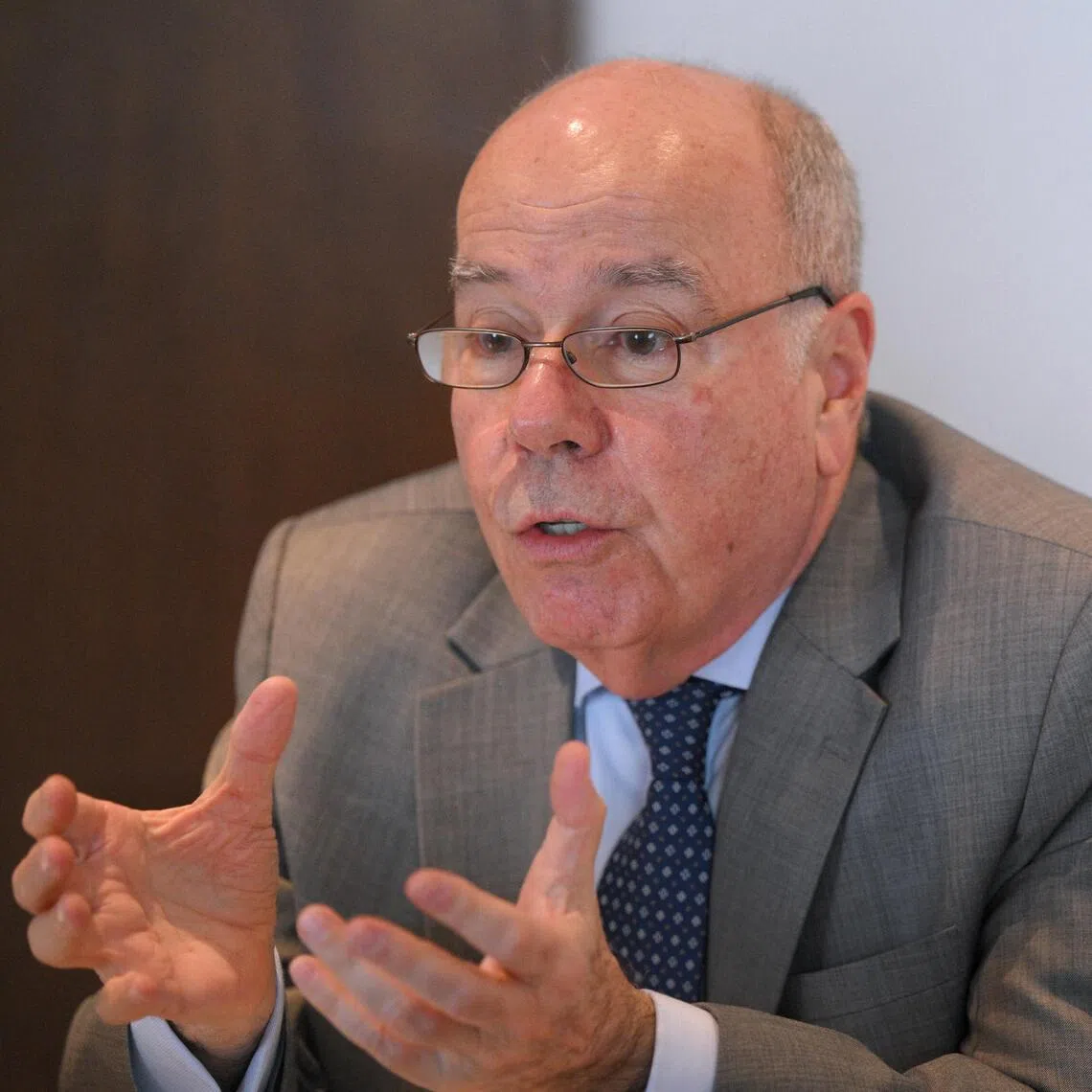 Brazil’s Foreign Minister Mauro Vieira pictured during an interview with The Straits Times on Sept 8.