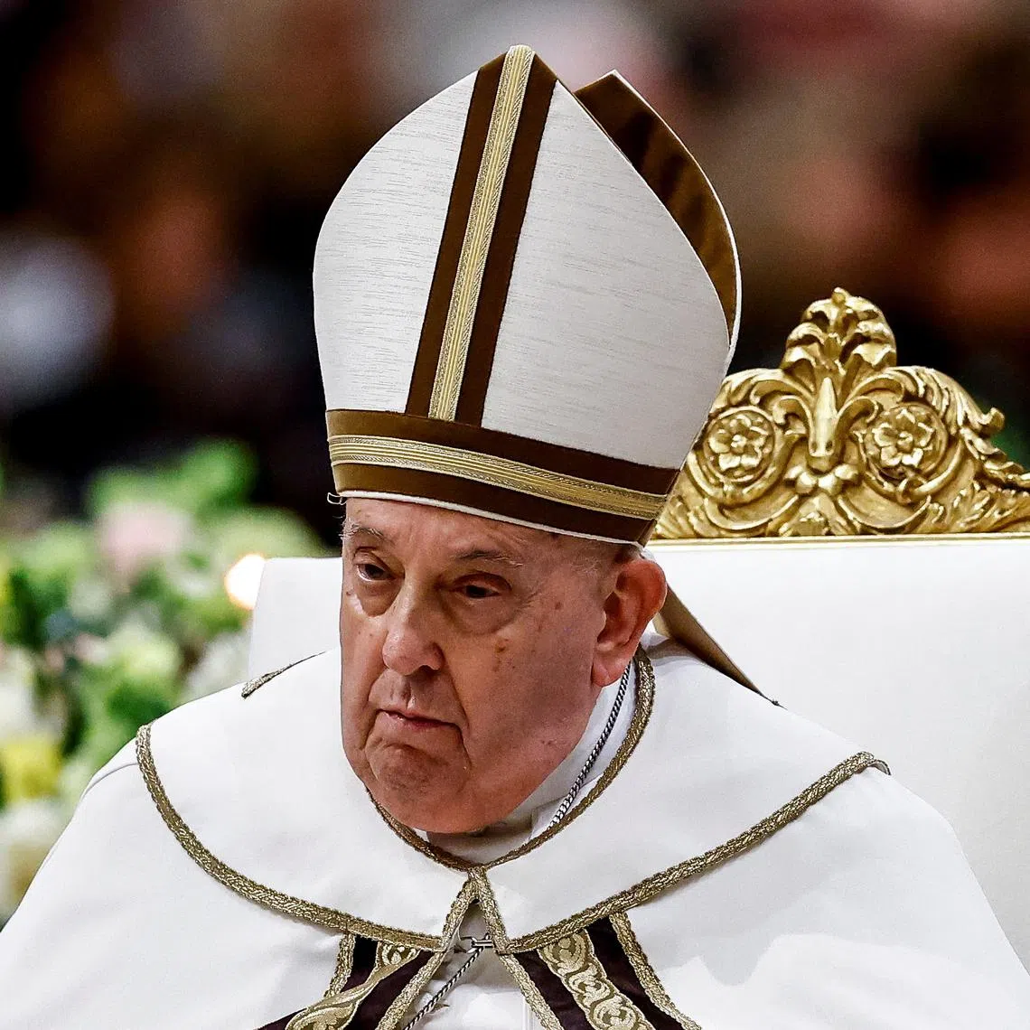 Pope Francis, 88, has suffered from influenza and other health problems over the past two years.