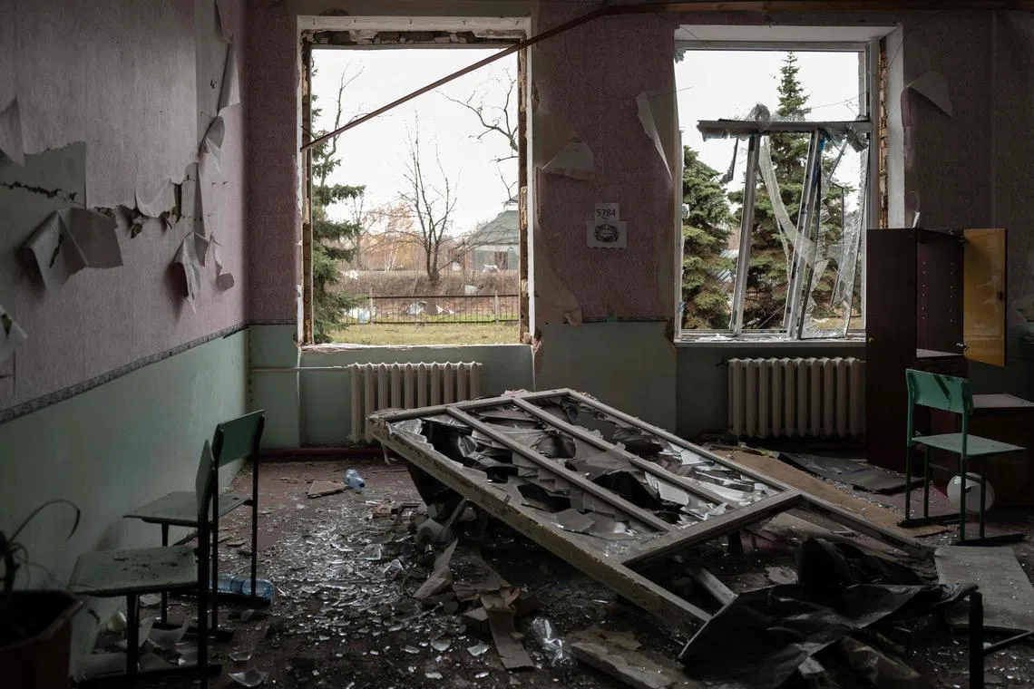 The Institute for the Study of War report and pro-Russian military bloggers say Russian troops are in Kurakhove.