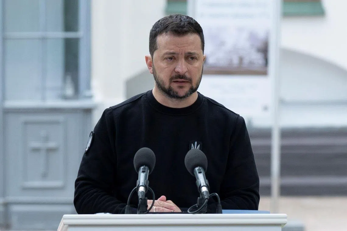 Ukrainian President  Volodymyr Zelensky is on his first trip to Italy since Russia invaded Ukraine in 2022.