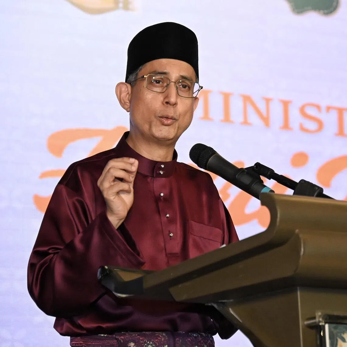 Minister Hari Raya gathering