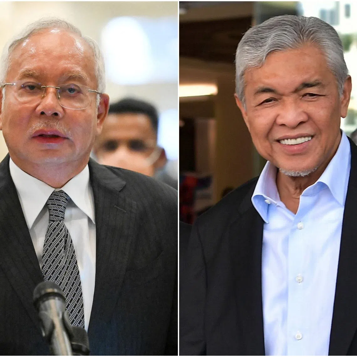 Umno’s pardon request for former Malaysian premier Najib Razak (left) was followed by another hot potato, which involved Malaysian DPM Zahid Hamidi getting his High Court trial postponed.