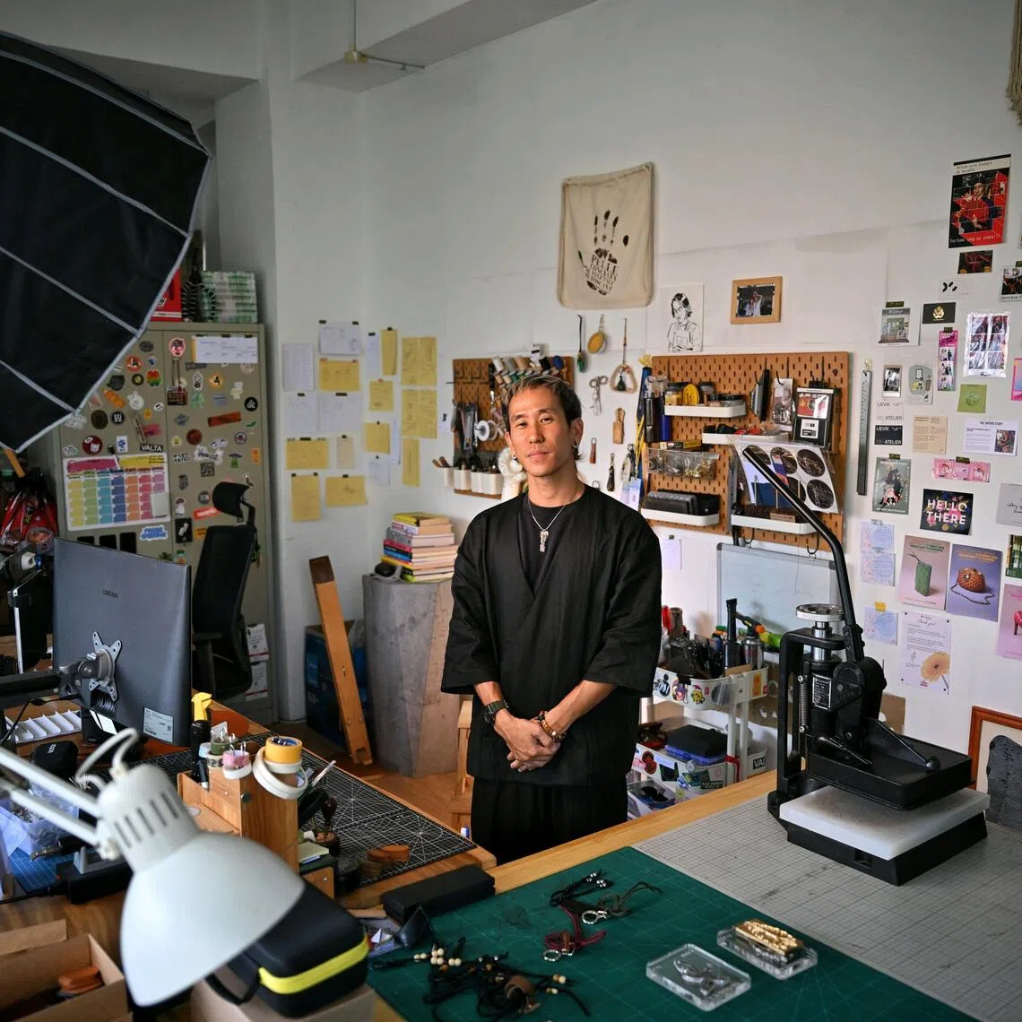 Maverick Made founder Shaun-Joel Liew began experimenting with leathercraft as a hobby. 