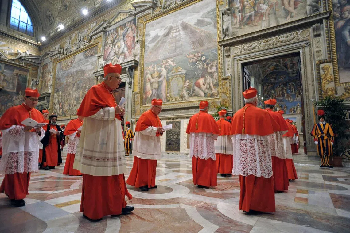 Catholic cardinals will meet on May 7 to start voting for a new pope.