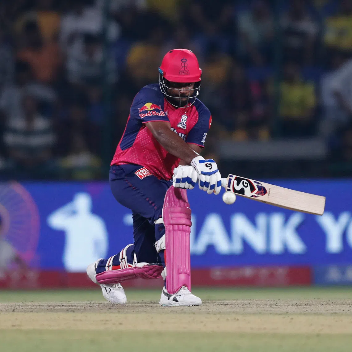 Cricket - Indian Premier League - IPL - Chennai Super Kings v Rajasthan Royals - Arun Jaitley Stadium, New Delhi, India - May 20, 2025 Rajasthan Royals' Sanju Samson in action REUTERS/Mihir Singh/File Photo