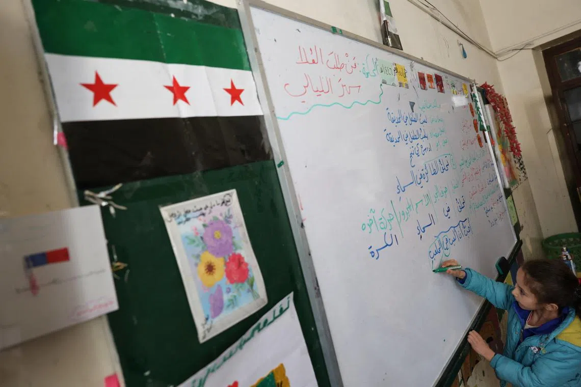Syrian girls' right to schooling unrestricted, new education minister ...
