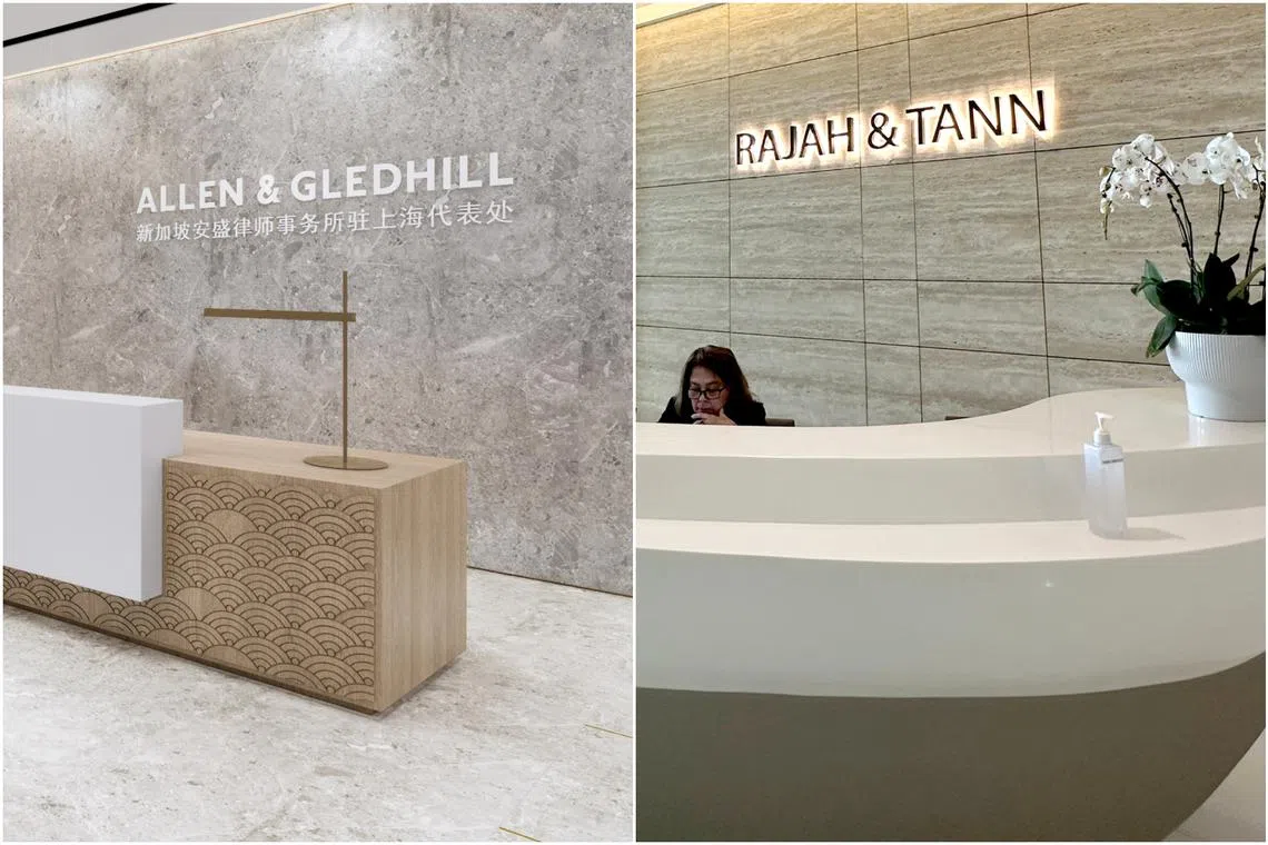 Allen & Gledhill entered China with a new office in Shanghai while Rajah & Tann Asia is set to open a representative outpost in Qianhai, Shenzhen.