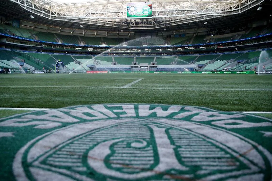 FILE PHOTO: Soccer Football - Brasileiro Championship - Palmeiras v Coritiba - Allianz Parque, Sao Paulo, Brazil - June 4, 2023 General view inside the stadium before the match REUTERS/Carla Carniel/File Photo