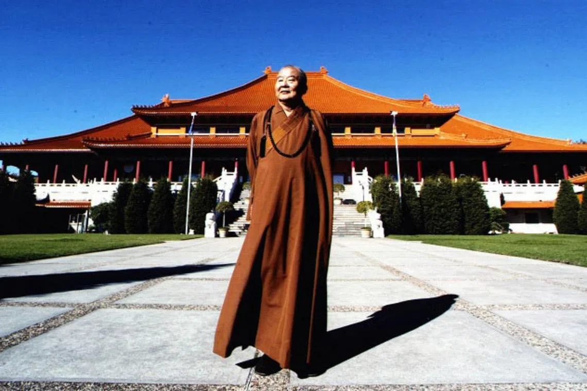 Taiwan's top Buddhist monk Hsing Yun, a champion for reunification died on Feb 5, 2023.