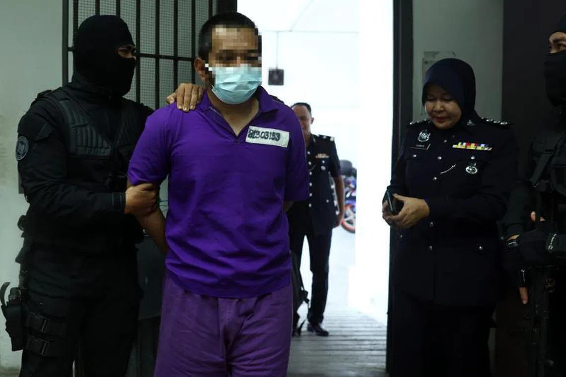 Having evaded the authorities for more than 24 hours, the suspect was apprehended by Kelantan police on April 15.