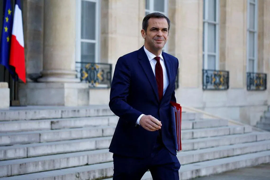 French Government spokesperson Olivier Veran leaves following the weekly cabinet meeting at the Elysee Palace in Paris, France, November 22, 2023. REUTERS/Sarah Meyssonnier