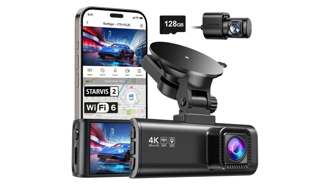 Câmera de painel duplo REDTIGER F7NP 4K | Compre Sorte do Zodíaco do Ano Novo Chinês