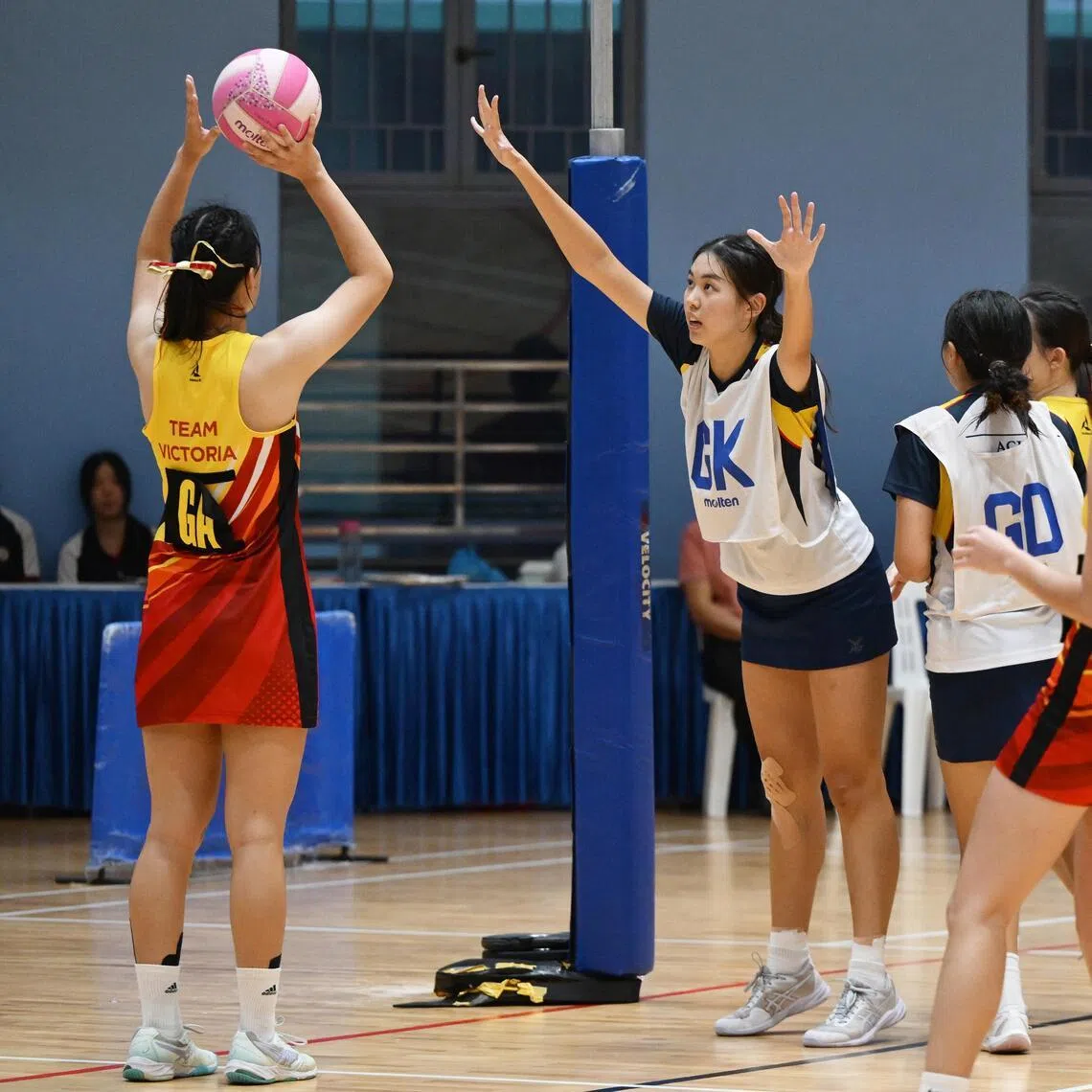 ACJC goalkeeper Alyssa Renee Tan Rui-En rejoined her team at the start of 2026 after taking a seven-month break from it last year.