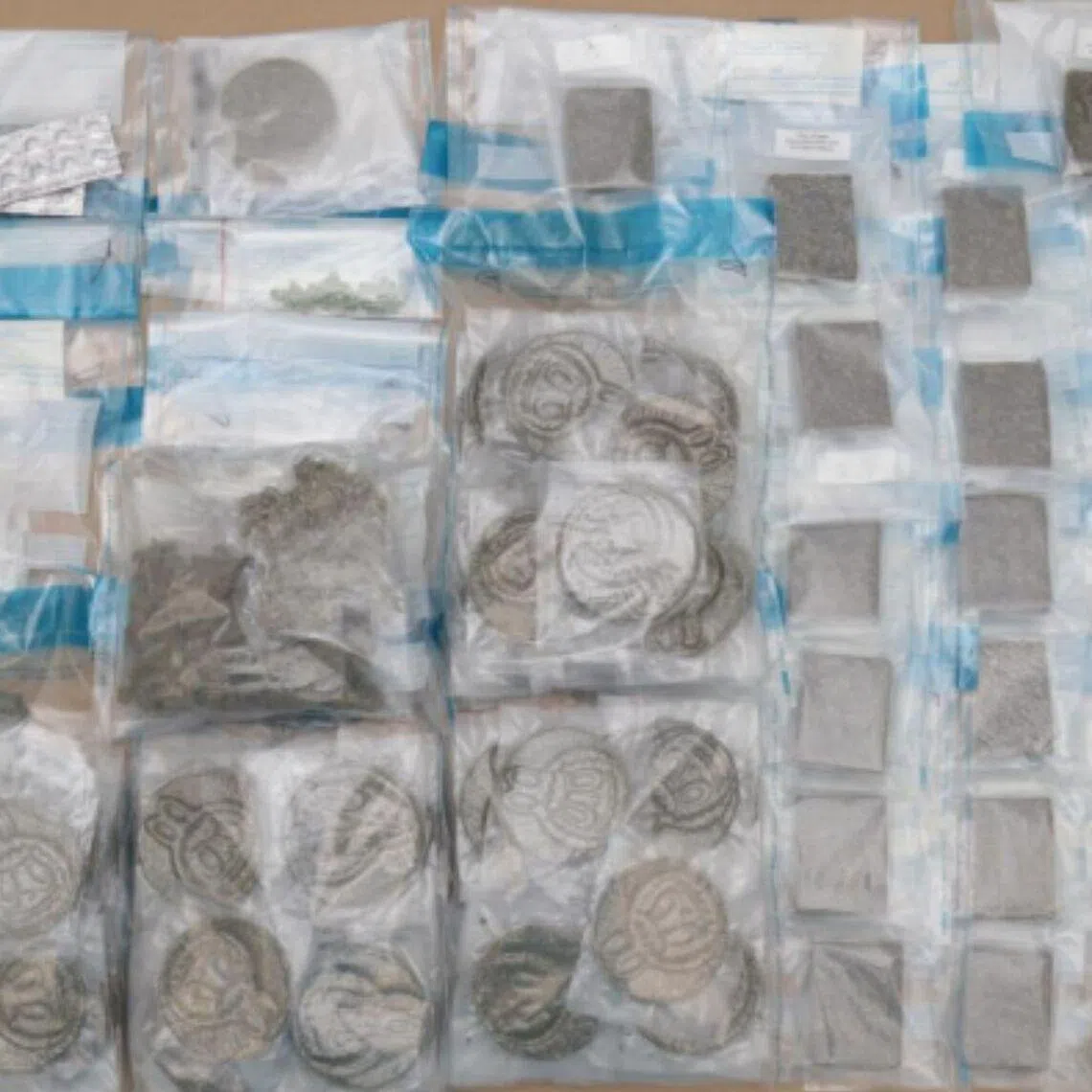 The drugs seized are estimated to be more than $123,000.