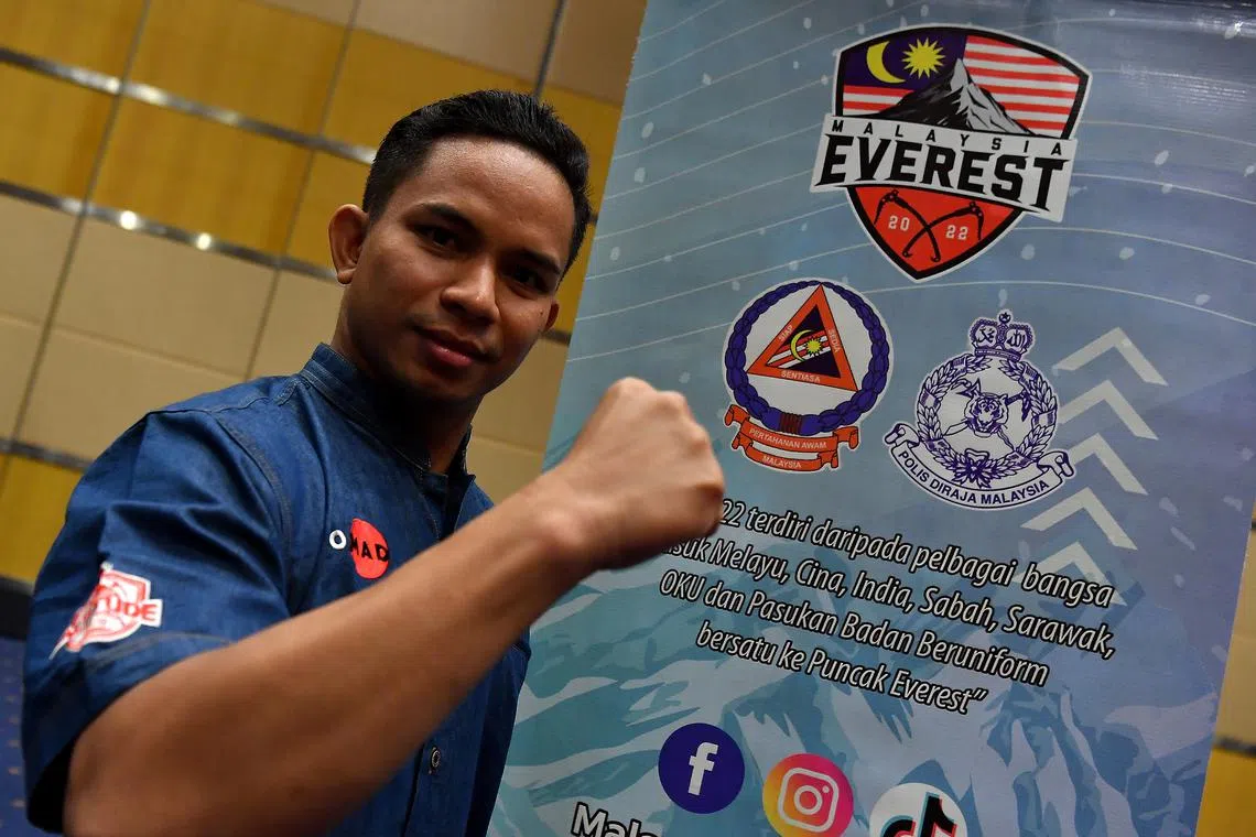 Hearing-impaired Malaysian mountaineer Muhammad Hawari Hashim was reported missing while descending from Camp 4.