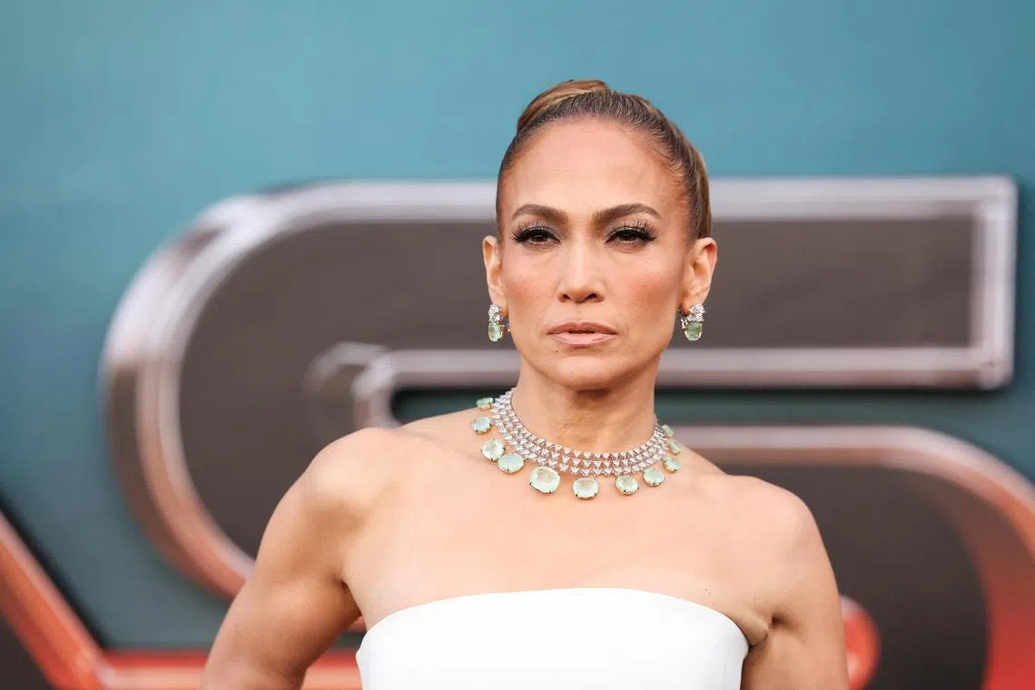 Cast member Jennifer Lopez attends the premiere for the film 'Atlas' at The Egyptian Theatre Hollywood in Los Angeles, California, U.S. May 20, 2024. REUTERS/Mario Anzuoni