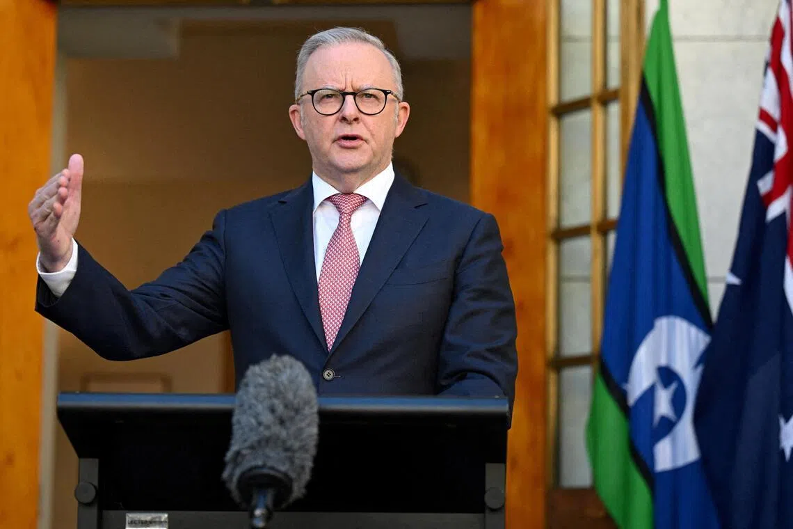"Australia is not an active participant in this war. But all Australians are paying higher prices because of it.," Australian Prime Minister Anthony Albanese said.