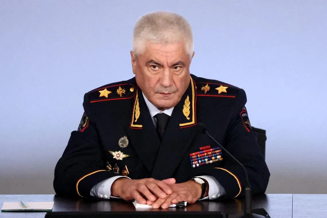 Russian interior minister arrives in North Korea for talks