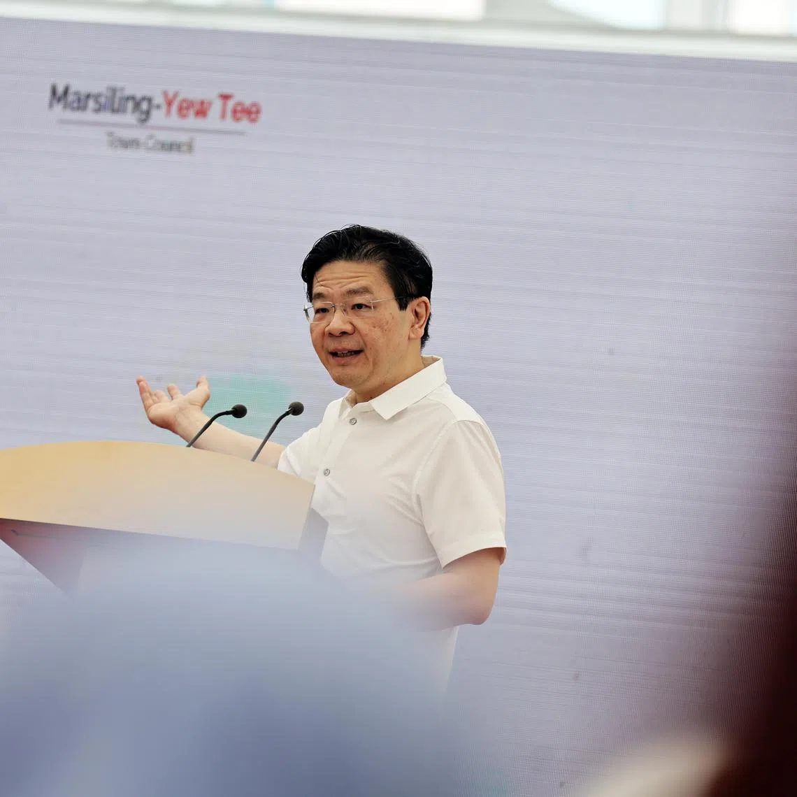 Prime Minister Lawrence Wong said it is more important than ever to cherish and to protect what people have in Singapore.