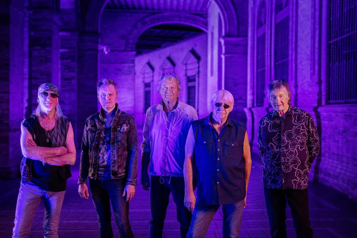 British hard rock veterans Deep Purple's Fort Canning concert is part of the Singapore Rockfest 2024, a series of concerts taking place in May.