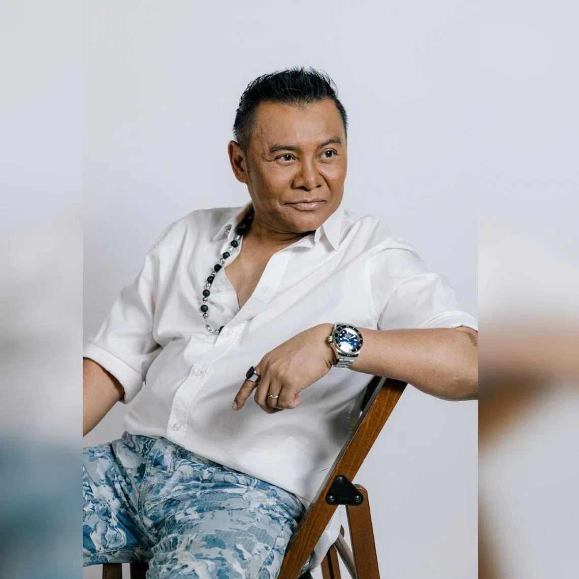 Veteran Malaysian singer Zainalabidin's music career spans 50 years.