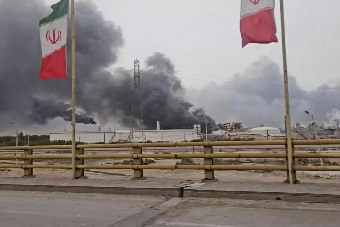 Israel strikes Iran’s largest petrochemical complex, defence minister says